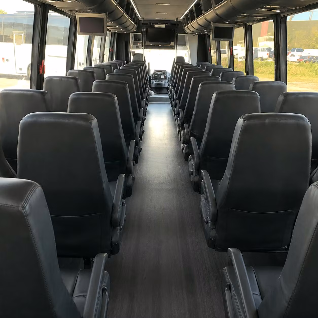 30 passenger minibus interior