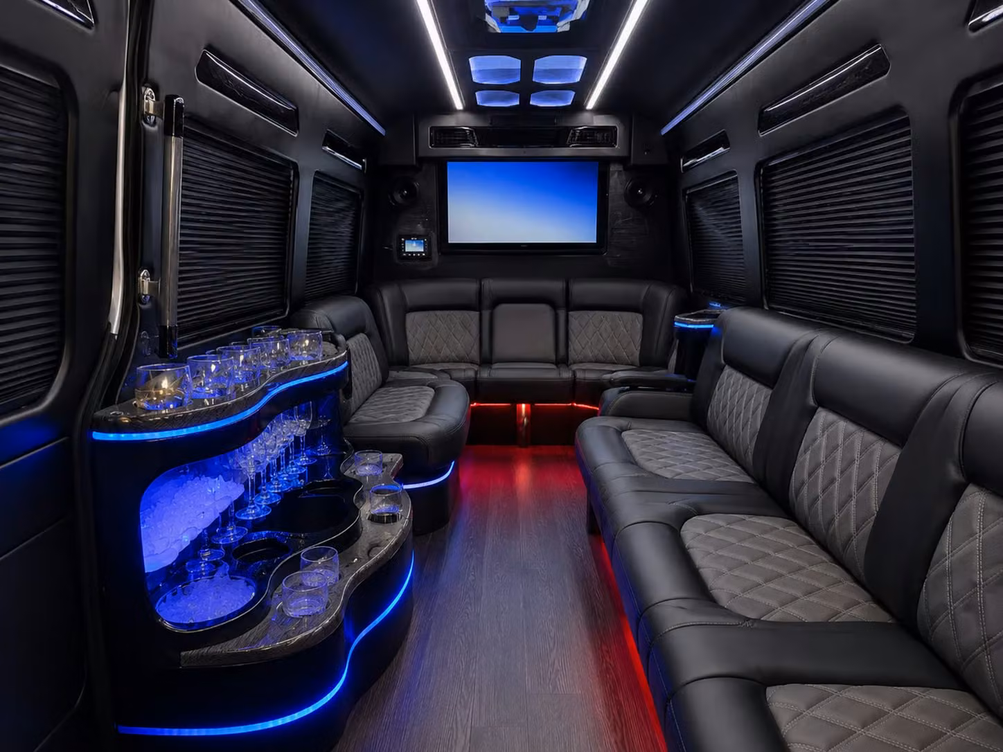 bus rental options for columbia trips