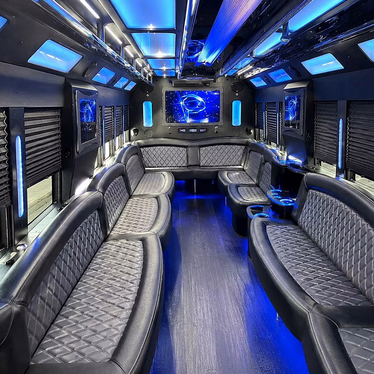 party bus interior